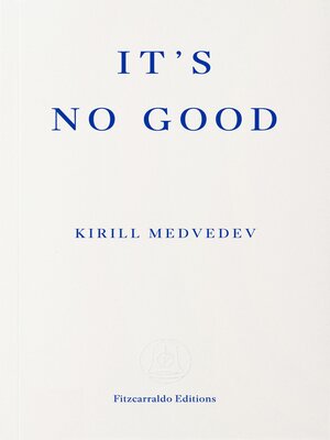 cover image of It's No Good